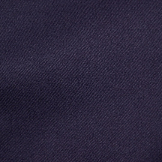 Navy Worsted Flannel Wool Suit