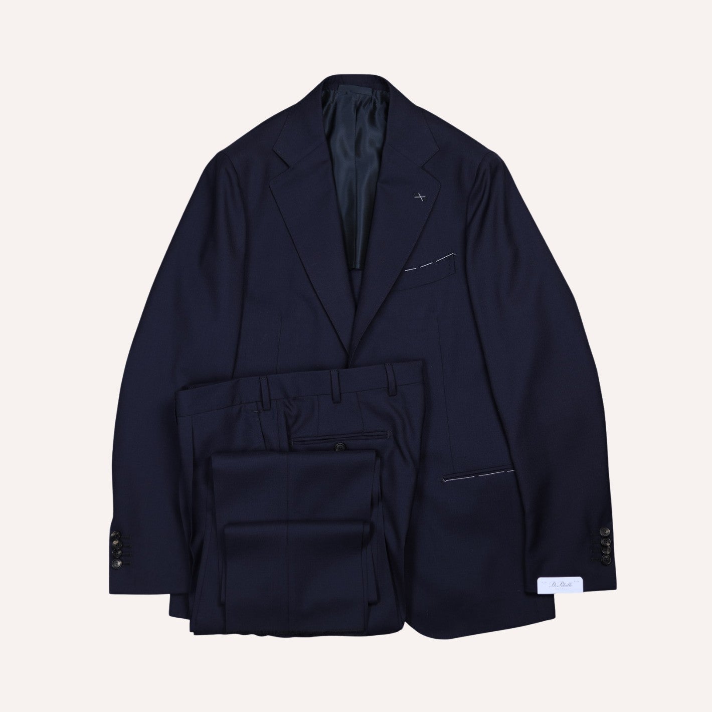 Navy Lightweight Tropical Wool Suit – Lund & Lund