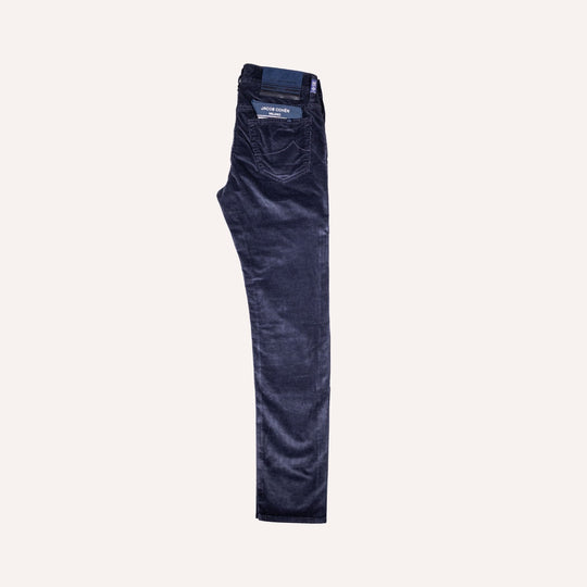 Navy 5-Pocket Corduroy Trouser