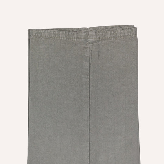 Sage Green Herringbone Trousers