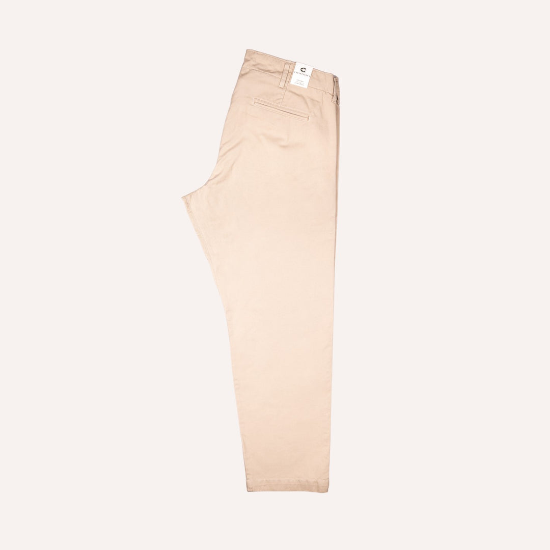 Sand Gabardine Officer Chino