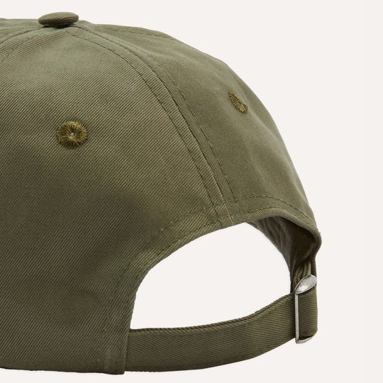 Khaki D Lasso Cotton Twill Baseball Cap