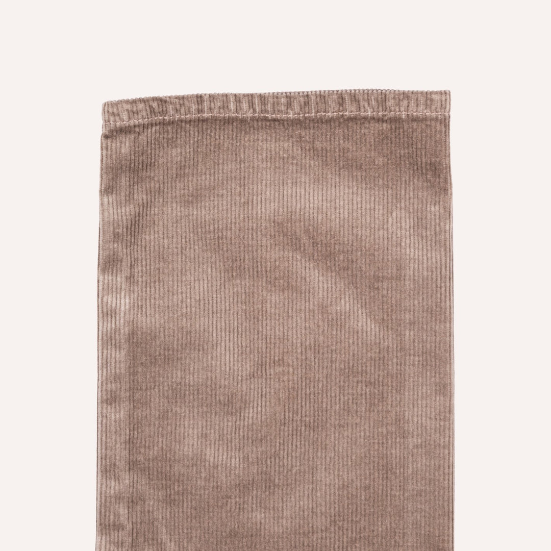 Taupe 5-Pocket Corduroy Trouser