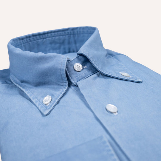 Light Blue Button Down Denim Shirt