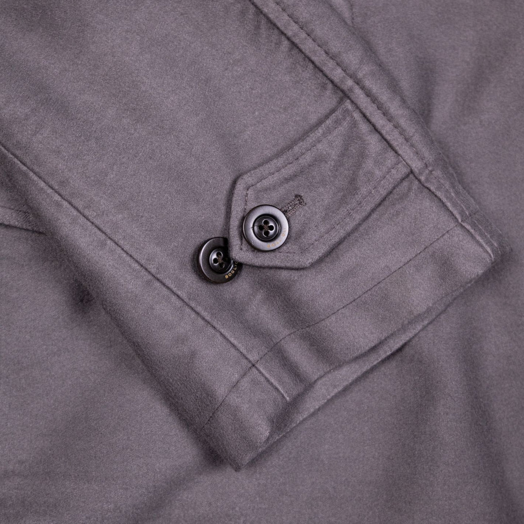 Taupe Cotton Modal Safari Jacket
