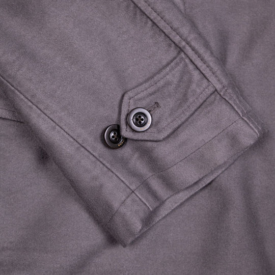 Taupe Cotton Modal Safari Jacket