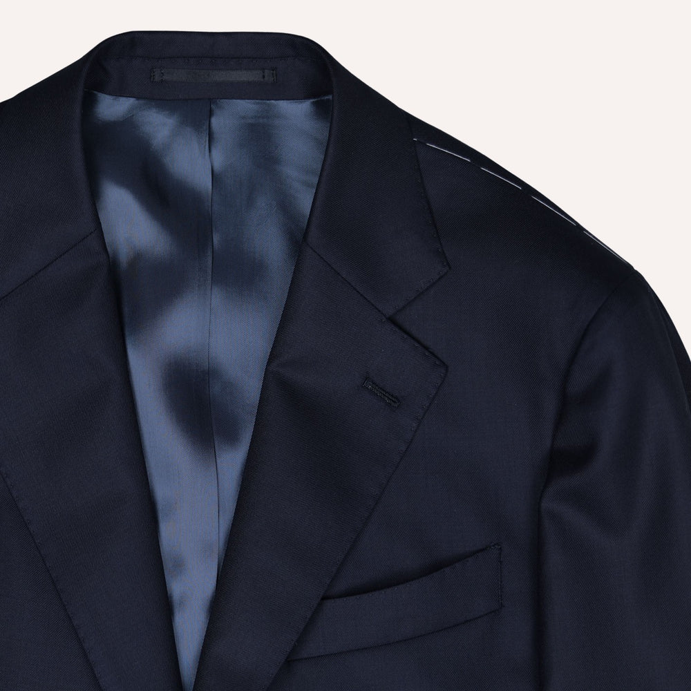 Navy Wool Suit