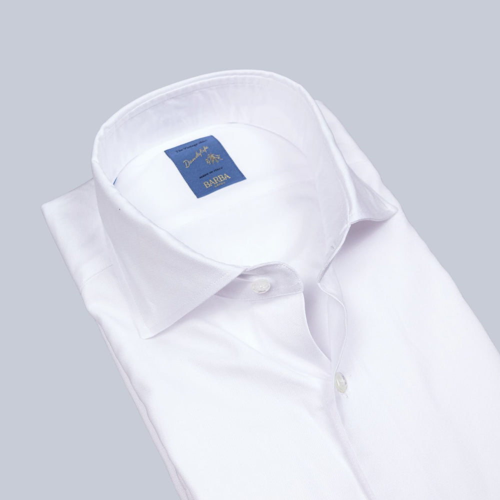 White Royal Oxford Cutaway Shirt