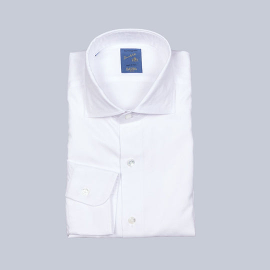 White Royal Oxford Cutaway Shirt