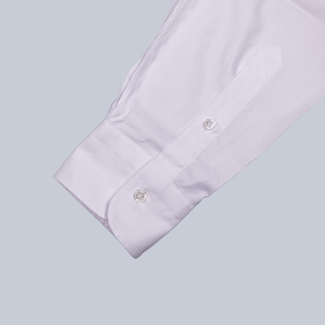 White Royal Oxford Cutaway Shirt