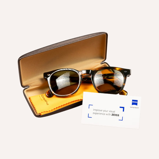 Brown Tortoise Acetate Sunglasses