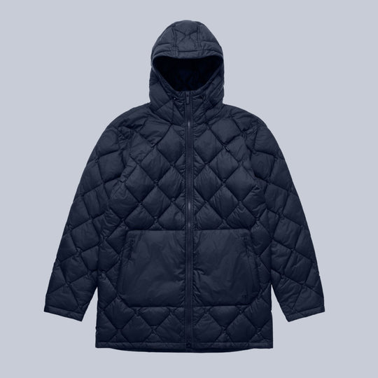 Navy Technical Parka Jacket