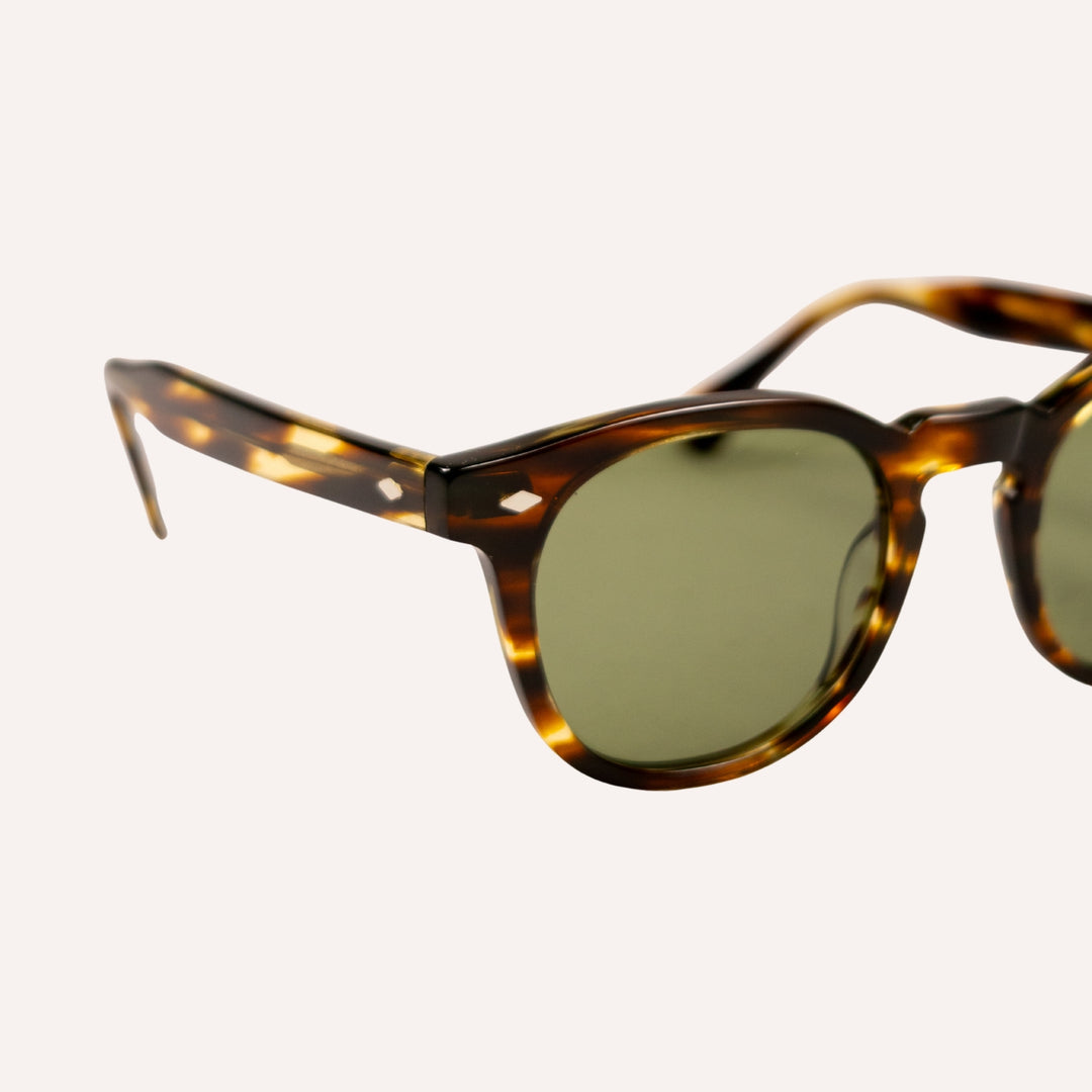 Brown Tortoise Acetate Sunglasses
