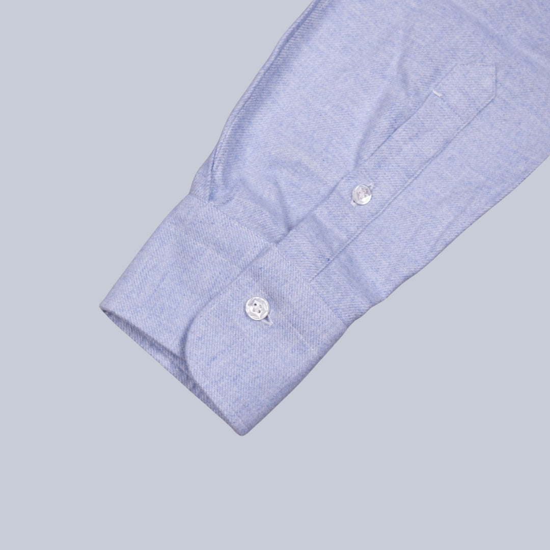 Light Blue Flannel Cutaway