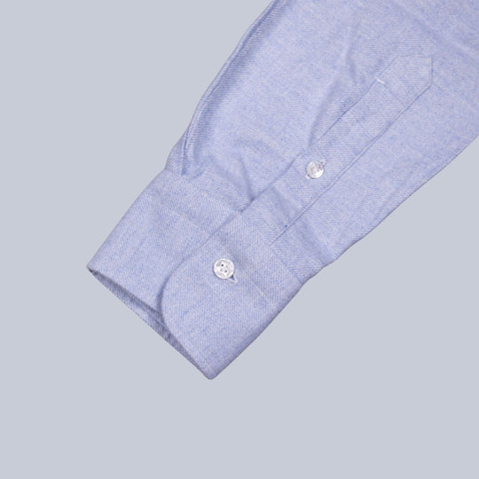 Light Blue Flannel Cutaway