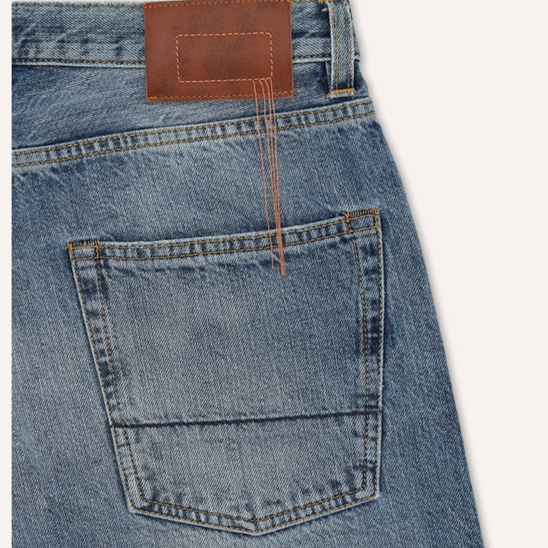 Blue Bleach Wash 965 John Jeans - Regular Fit