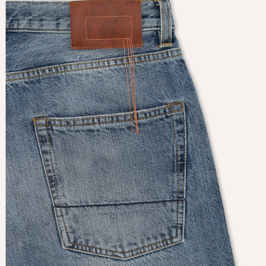 Blue Bleach Wash 965 John Jeans - Regular Fit