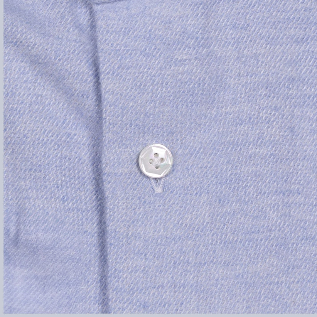 Light Blue Flannel Cutaway