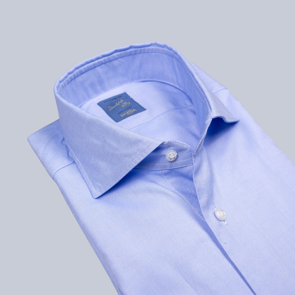 Light Blue Royal Oxford Cutaway Shirt