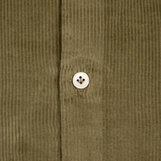 Olive Green Corduroy Shirt