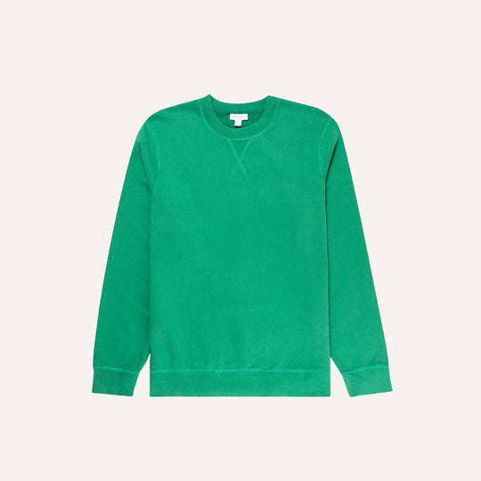 Bright Green Loopback Sweatshirt