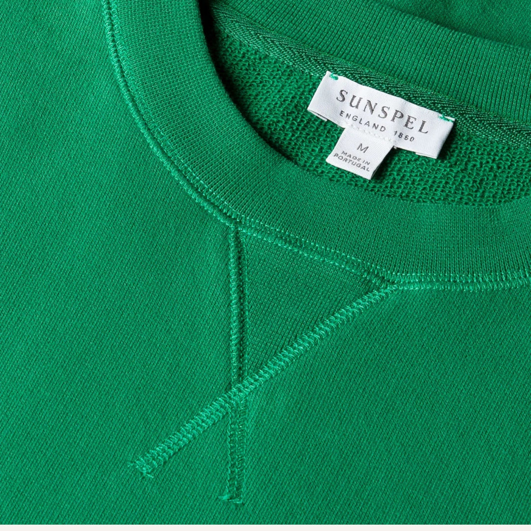 Bright Green Loopback Sweatshirt