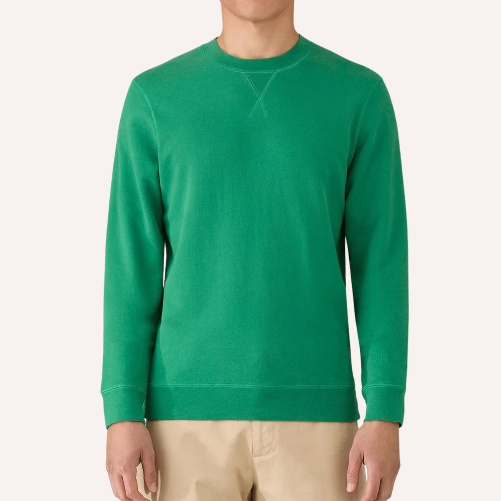 Bright Green Loopback Sweatshirt