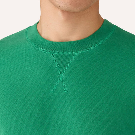 Bright Green Loopback Sweatshirt