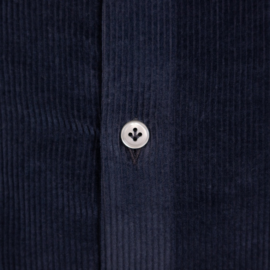 Navy Corduroy Shirt