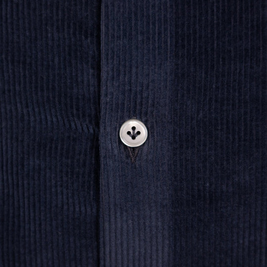 Navy Corduroy Shirt