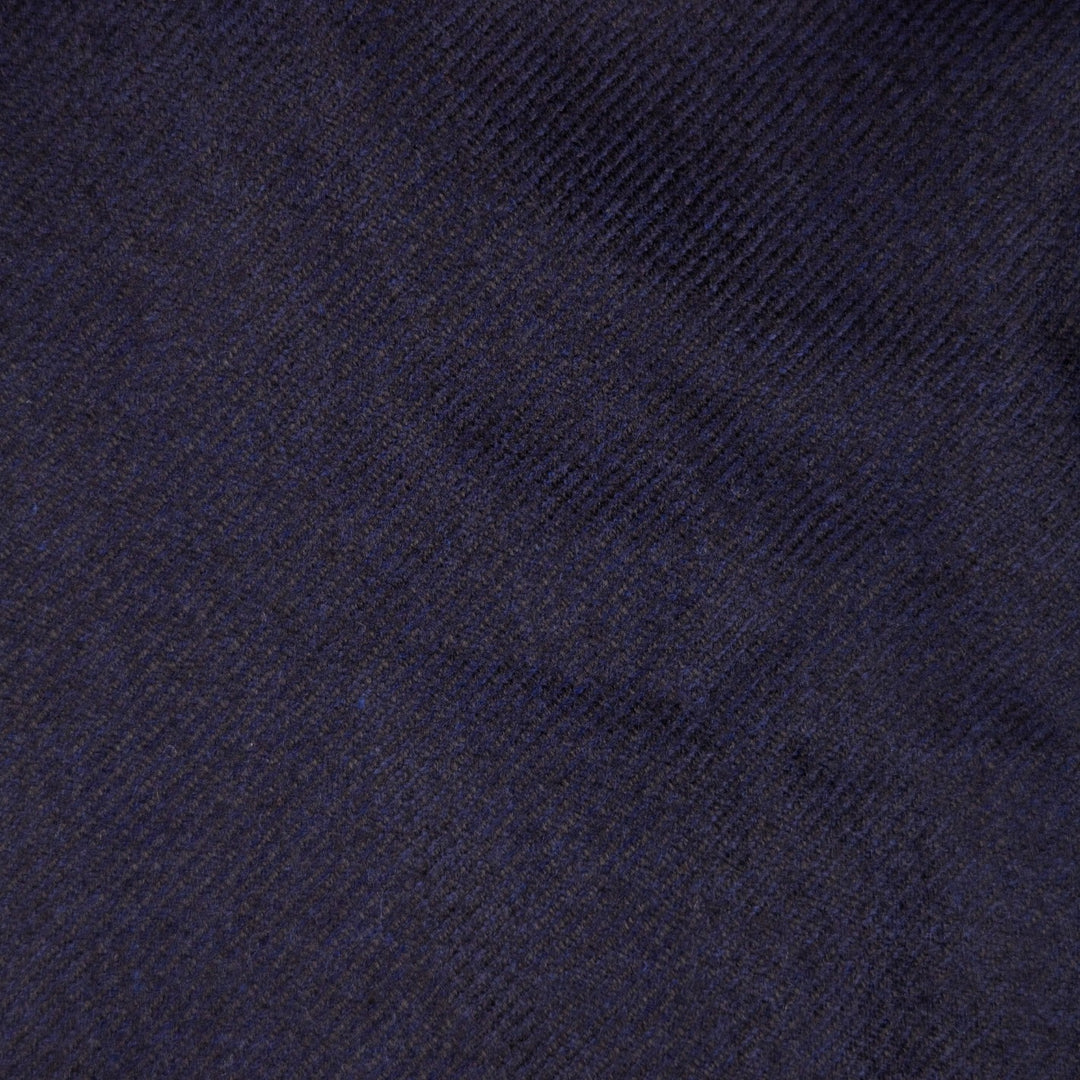Navy Twill Wool Cashmere Desert Jacket