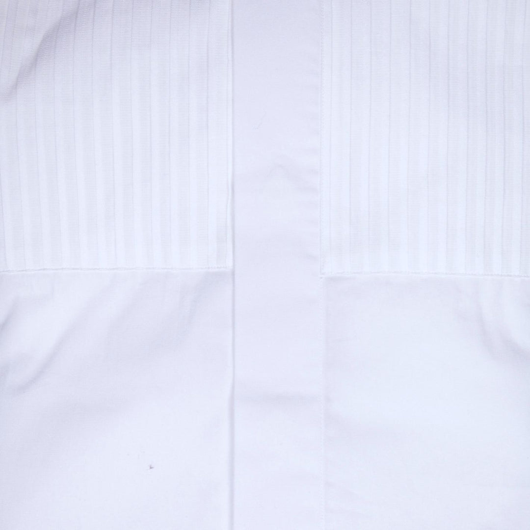 White Tuxedo Shirt Borrelli