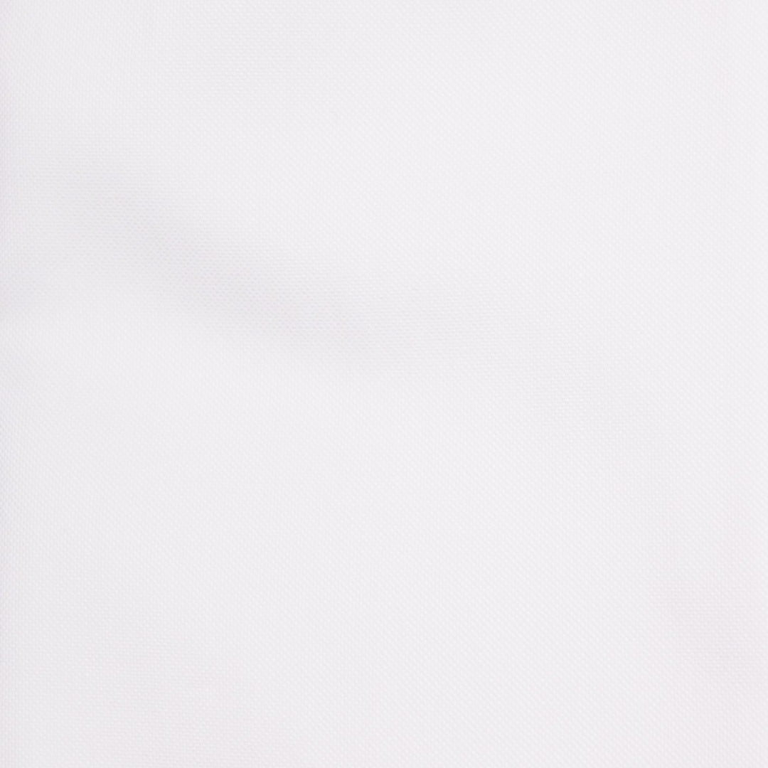 White Slim Fit Oxford Button Down Shirt