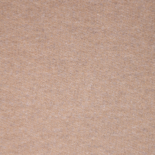 Taupe Cotton Cashmere Zip Hoodie