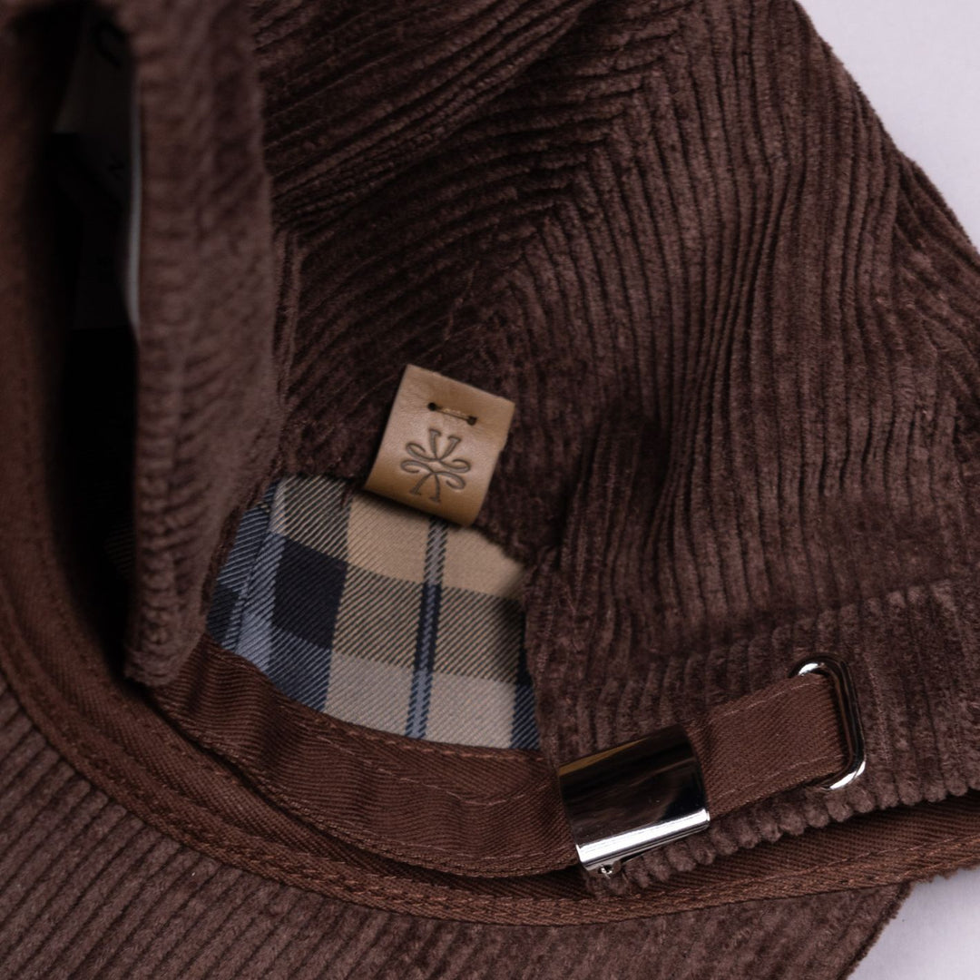 Brown Corduroy Baseball Cap