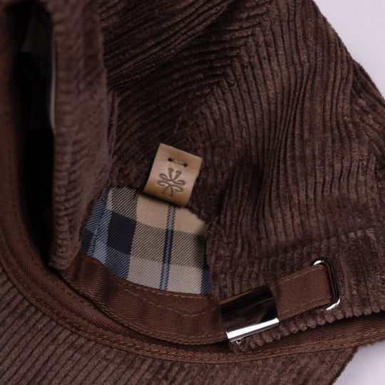 Brown Corduroy Baseball Cap