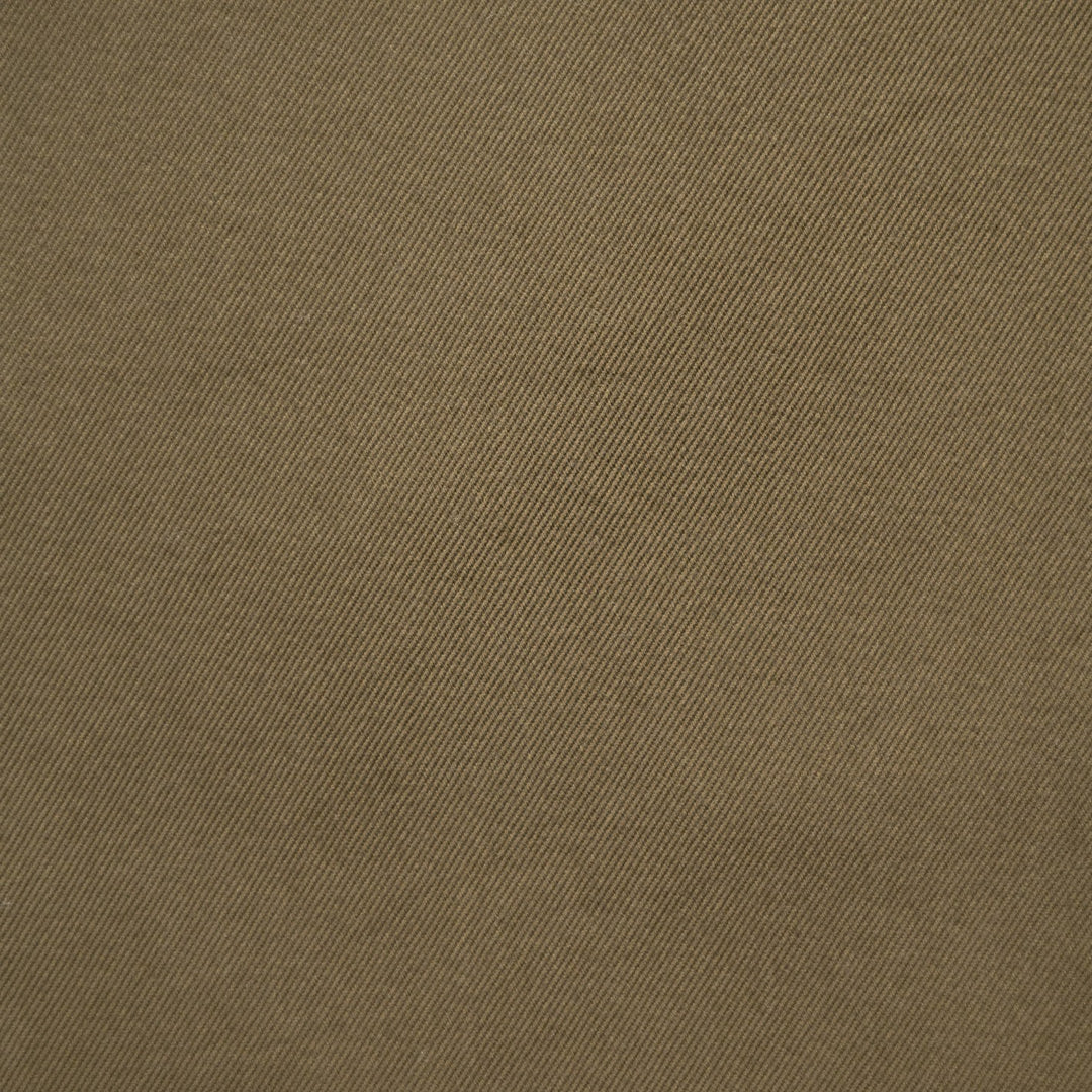 Dark Olive Green Cotton Chinos - Straight Fit