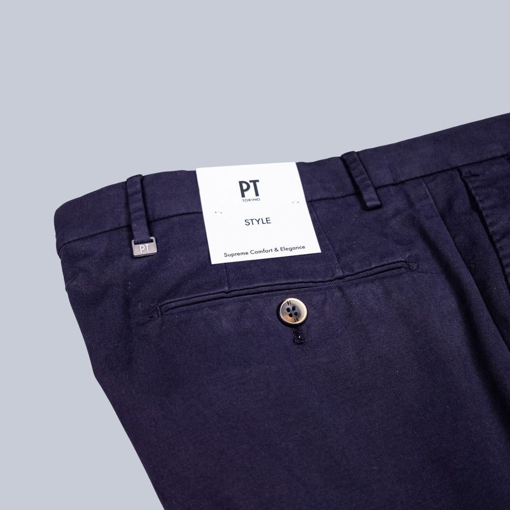 Navy Cotton Chino