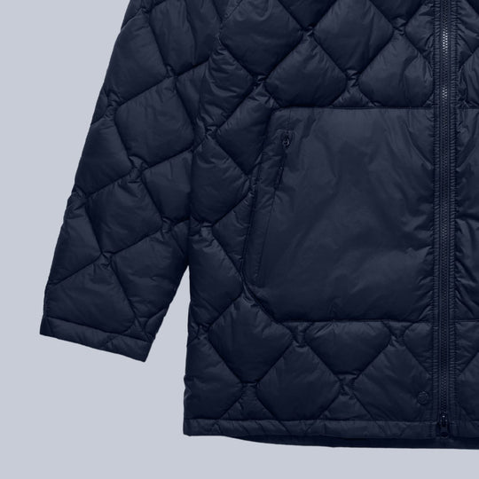 Navy Technical Parka Jacket