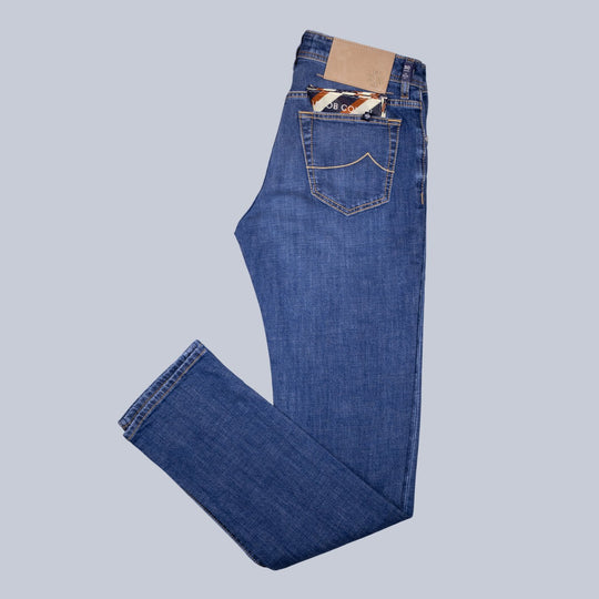 Blue Wash Slim Fit Denim