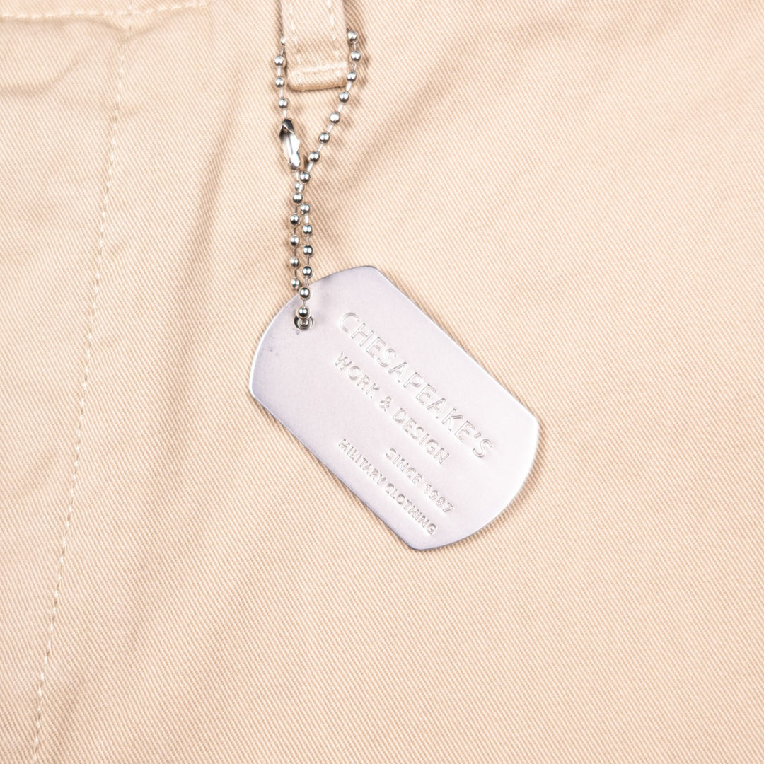 Sand Gabardine Officer Chino