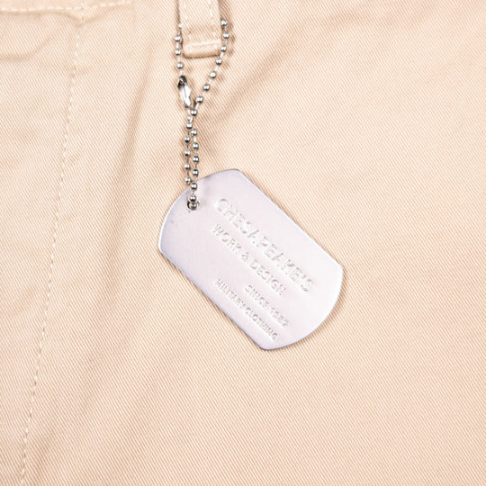 Sand Gabardine Officer Chino