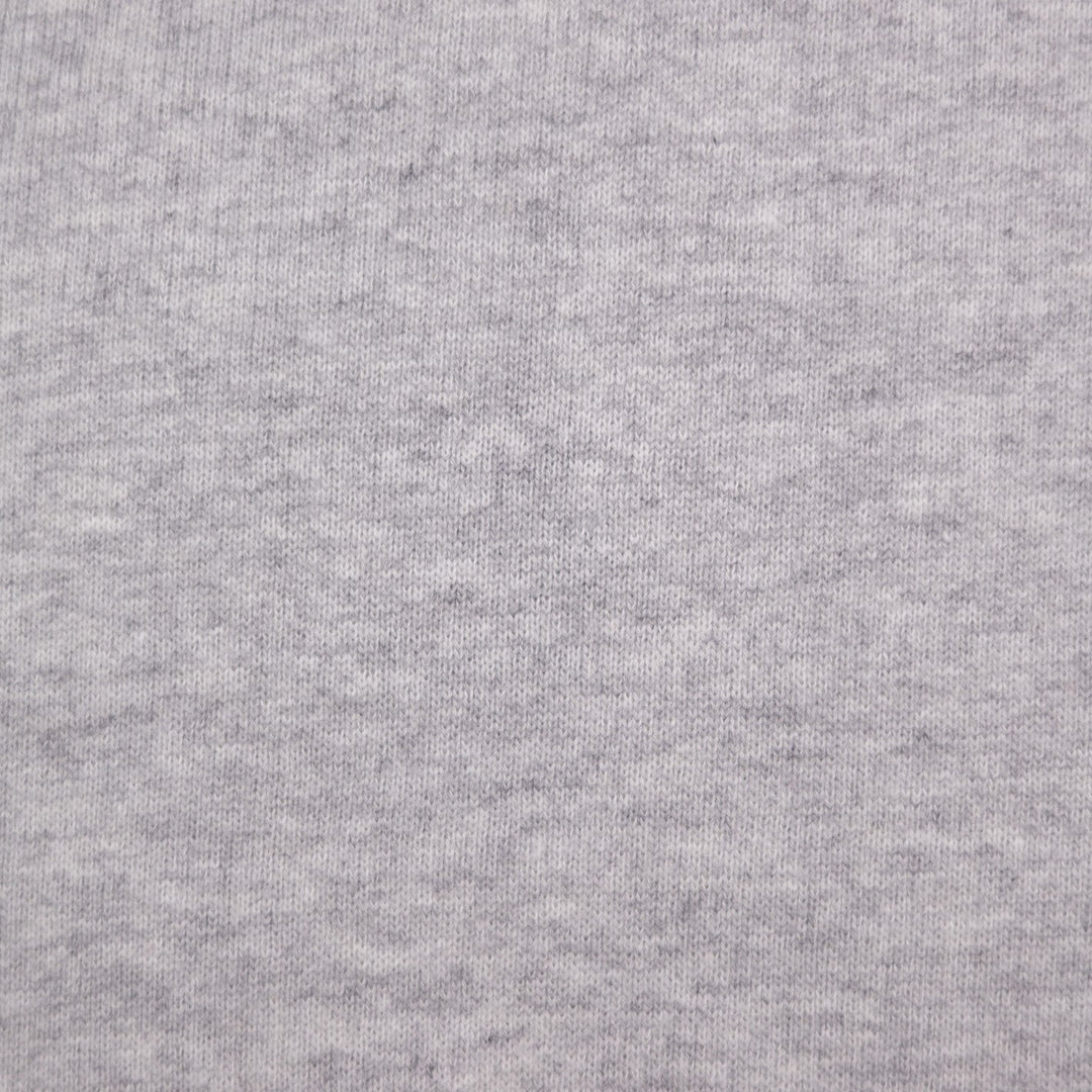 Grey Cotton Cashmere Zip Hoodie