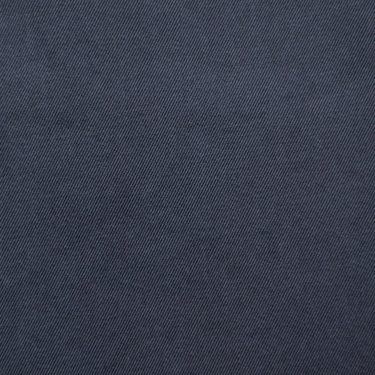 Washed Navy Cotton Chinos - Straight Fit