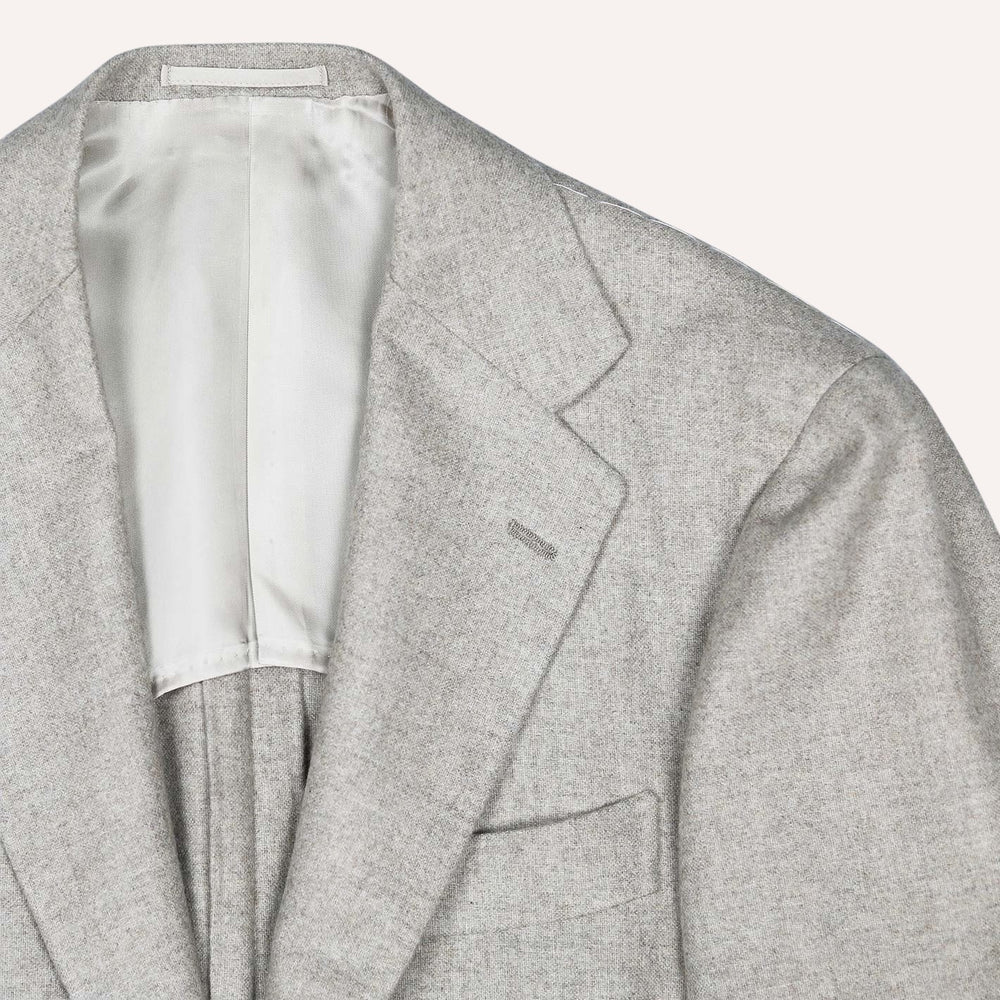 Beige Pure Cashmere Blazer