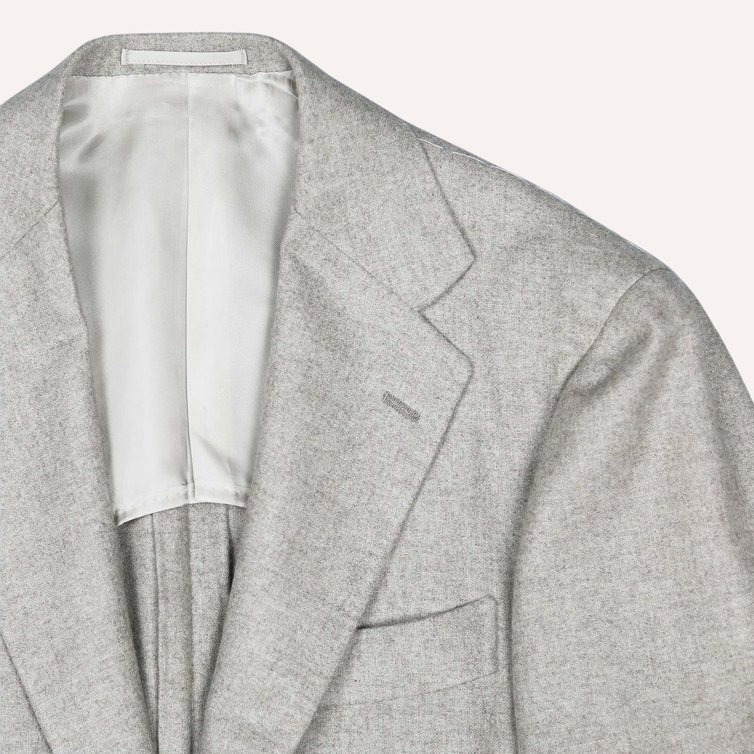 Beige Pure Cashmere Blazer