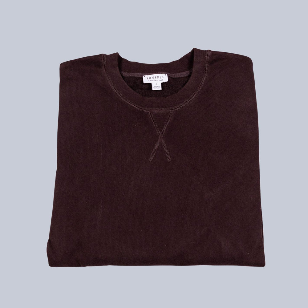 Truffle Brown Loopback Sweatshirt