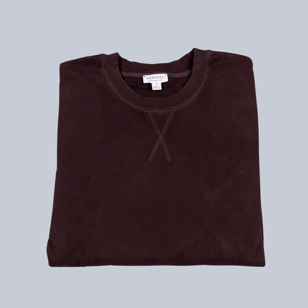 Truffle Brown Loopback Sweatshirt