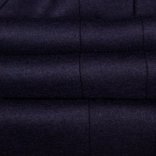 Navy Wool Travel Trouser