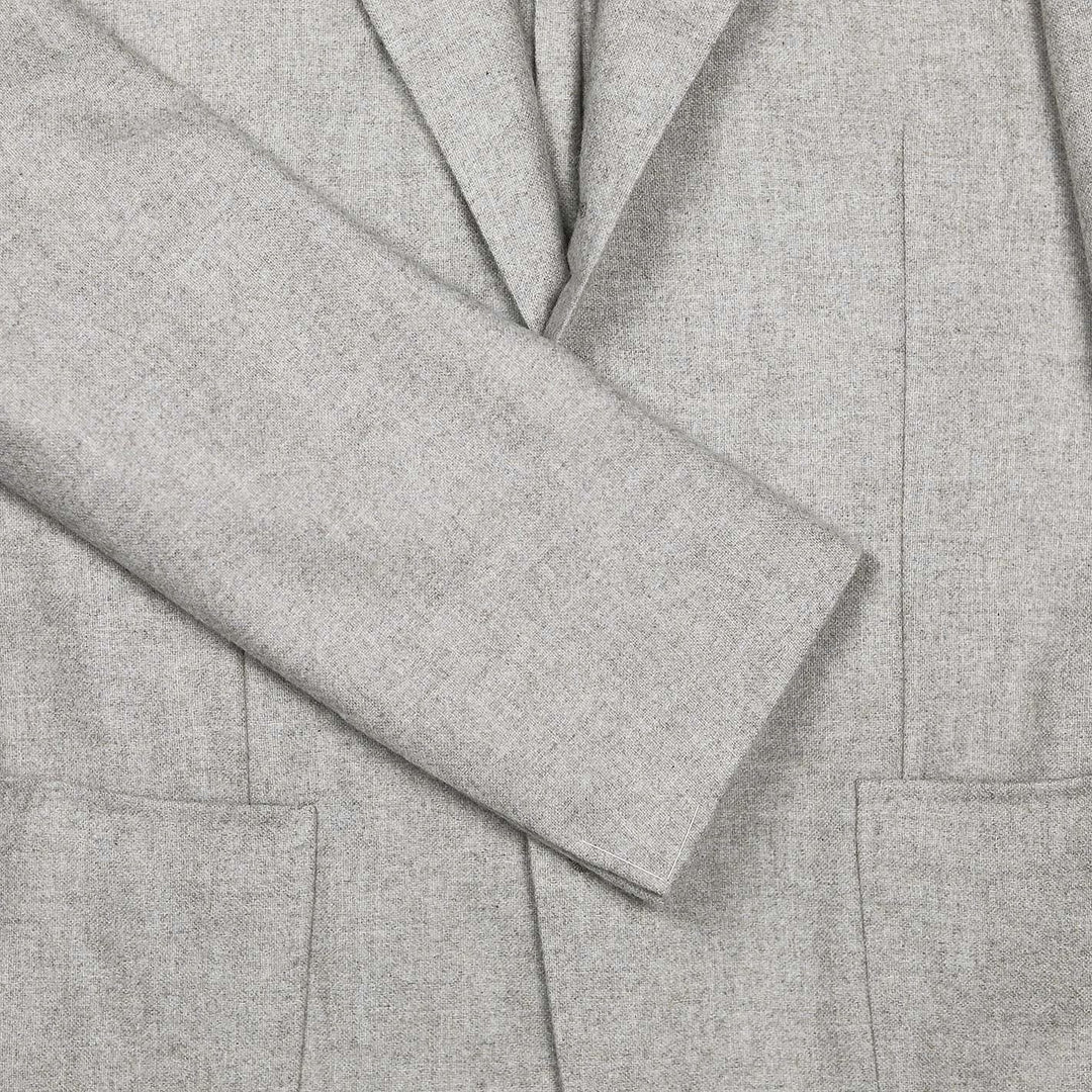 Beige Pure Cashmere Blazer